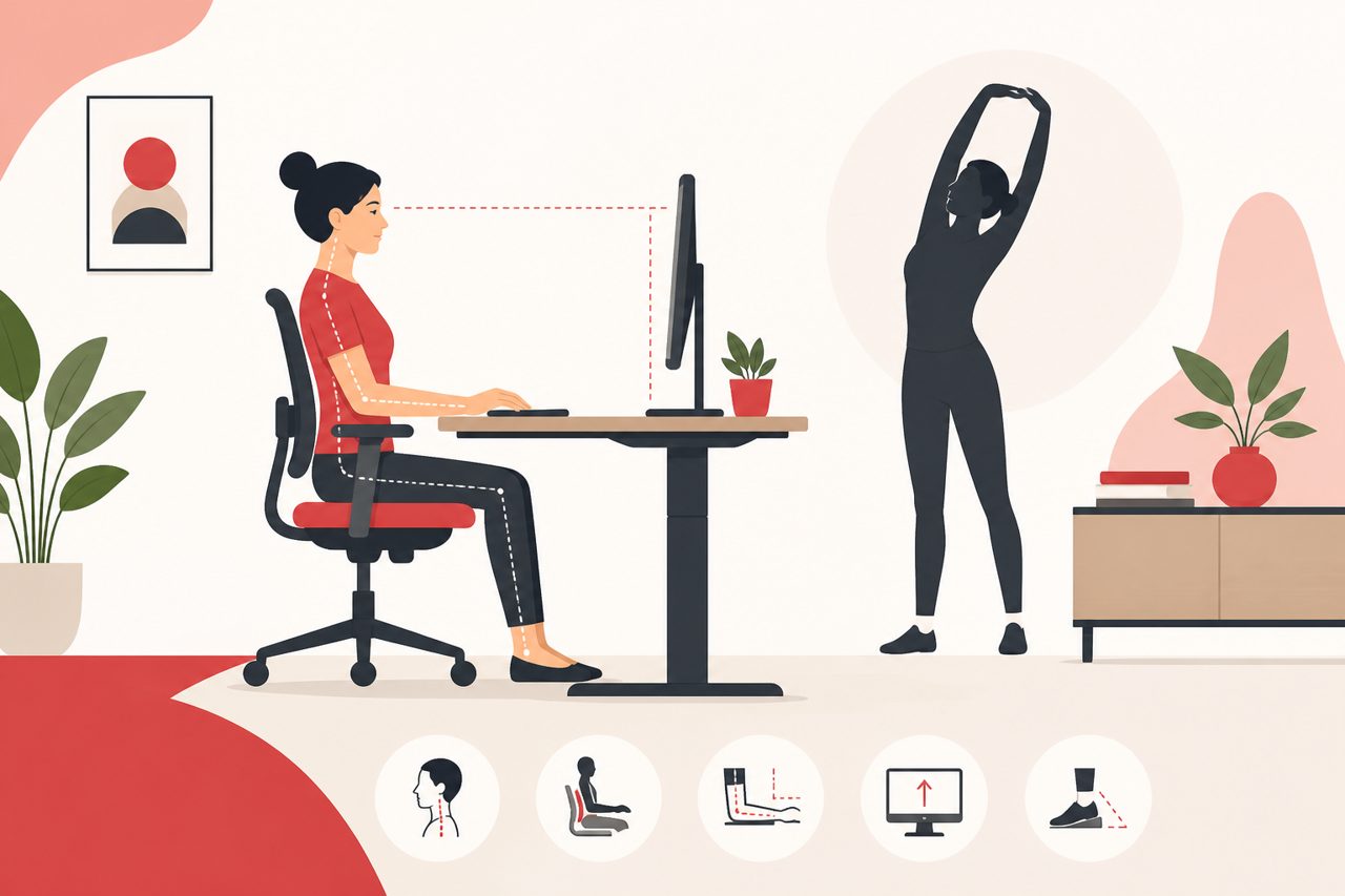 Ergonomi Kerja di Depan Layar: Atur Postur, Istirahat, dan Cahaya